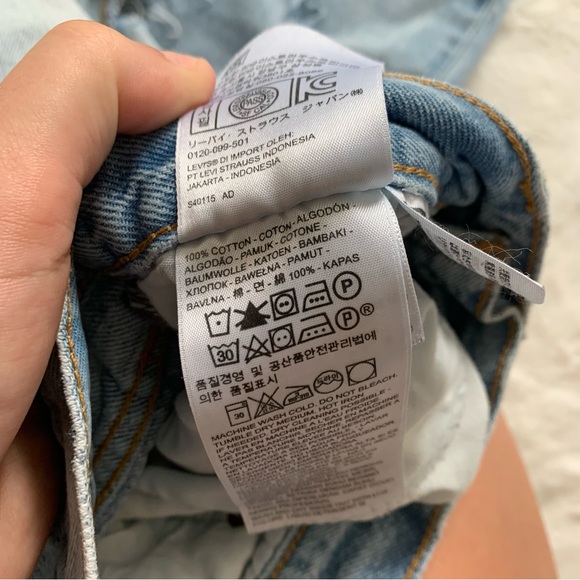 LEVIS | High waisted ripped straight leg jeans - Picture 9 of 9